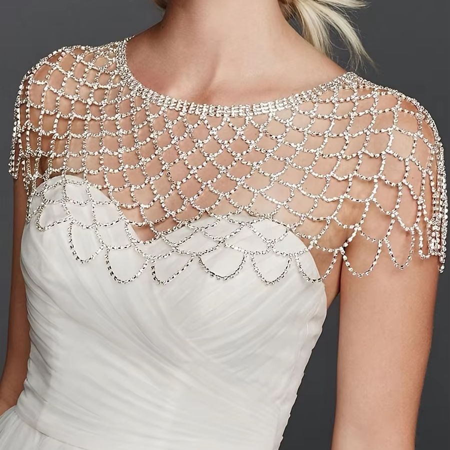 Body Jewelry Luxury - Luksusowa biżuteria ślubna z frędzlami na