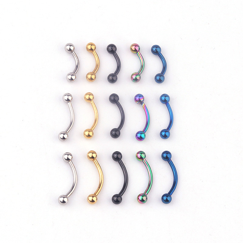 Body Jewelry Ear - 5 sztuk/partia 16G 316L Stal Nierdzewna