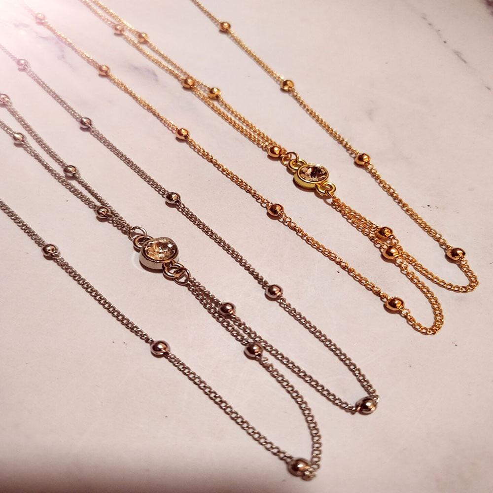 Łańcuszek na brzuch - delikatn – Body Jewelry Gold Plated recenzja i cena