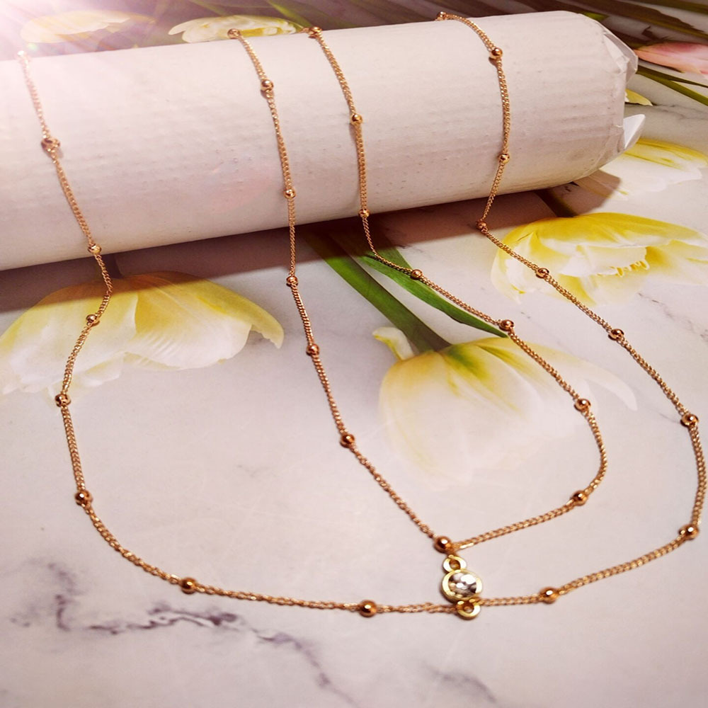 Łańcuszek na brzuch - delikatn – Body Jewelry Gold Plated recenzja i cena