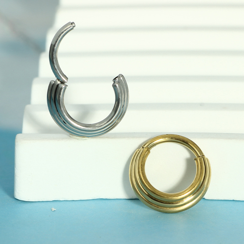 Kolczyki do nosa, metalowy kol – Body Jewelry Earrings recenzja i cena