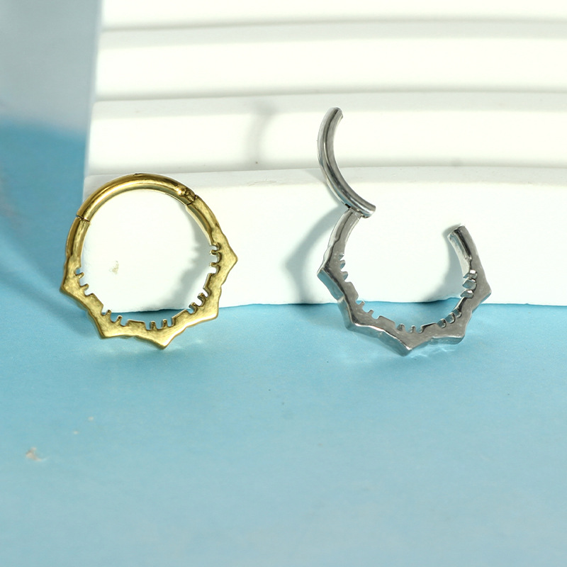 Kolczyki do nosa, metalowy kol – Body Jewelry Earrings recenzja i cena