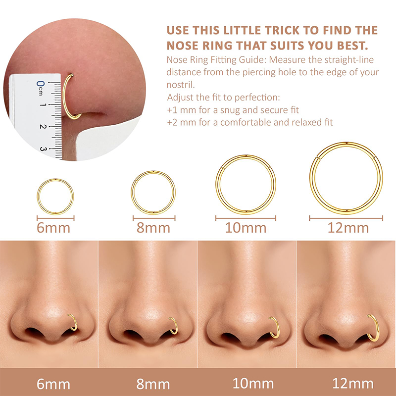 Kolczyk typu clicker ze stali  – Body Jewelry Earrings recenzja i cena