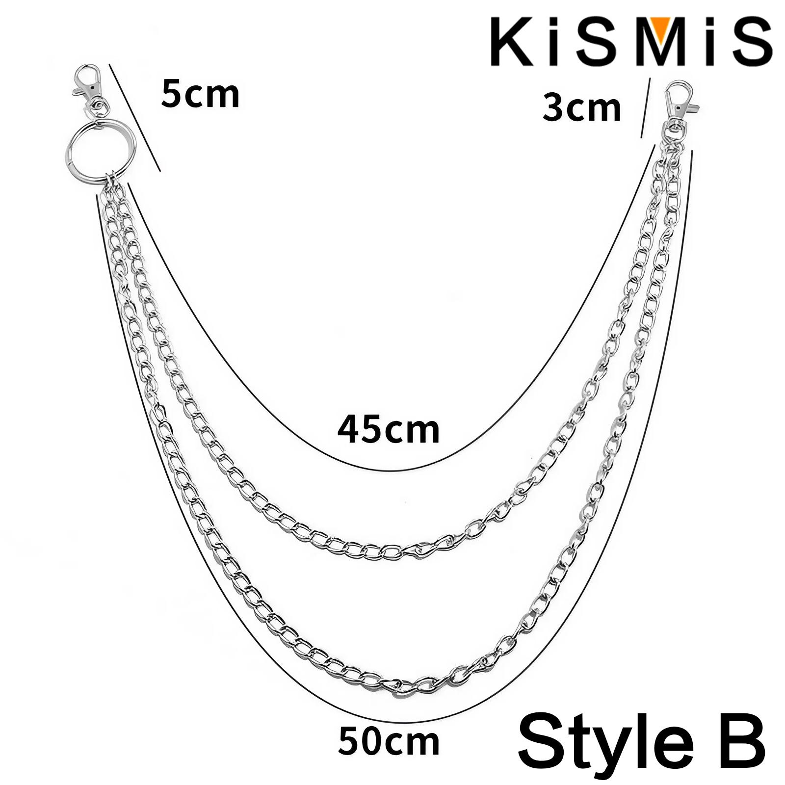 KISMIS 1PC Punk Street brelok  – Body Jewelry Leg Chain recenzja i cena