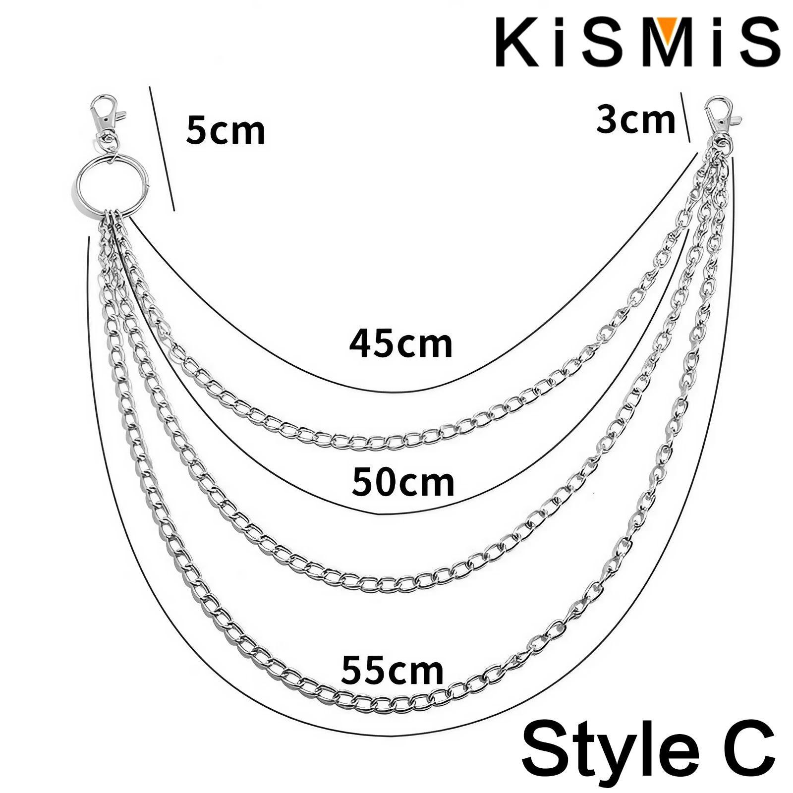 KISMIS 1PC Punk Street brelok  – Body Jewelry Leg Chain recenzja i cena