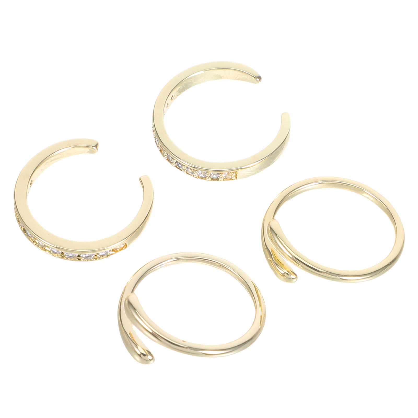 4 szt. Regulowane pierścionki  – Body Jewelry Rings recenzja i cena