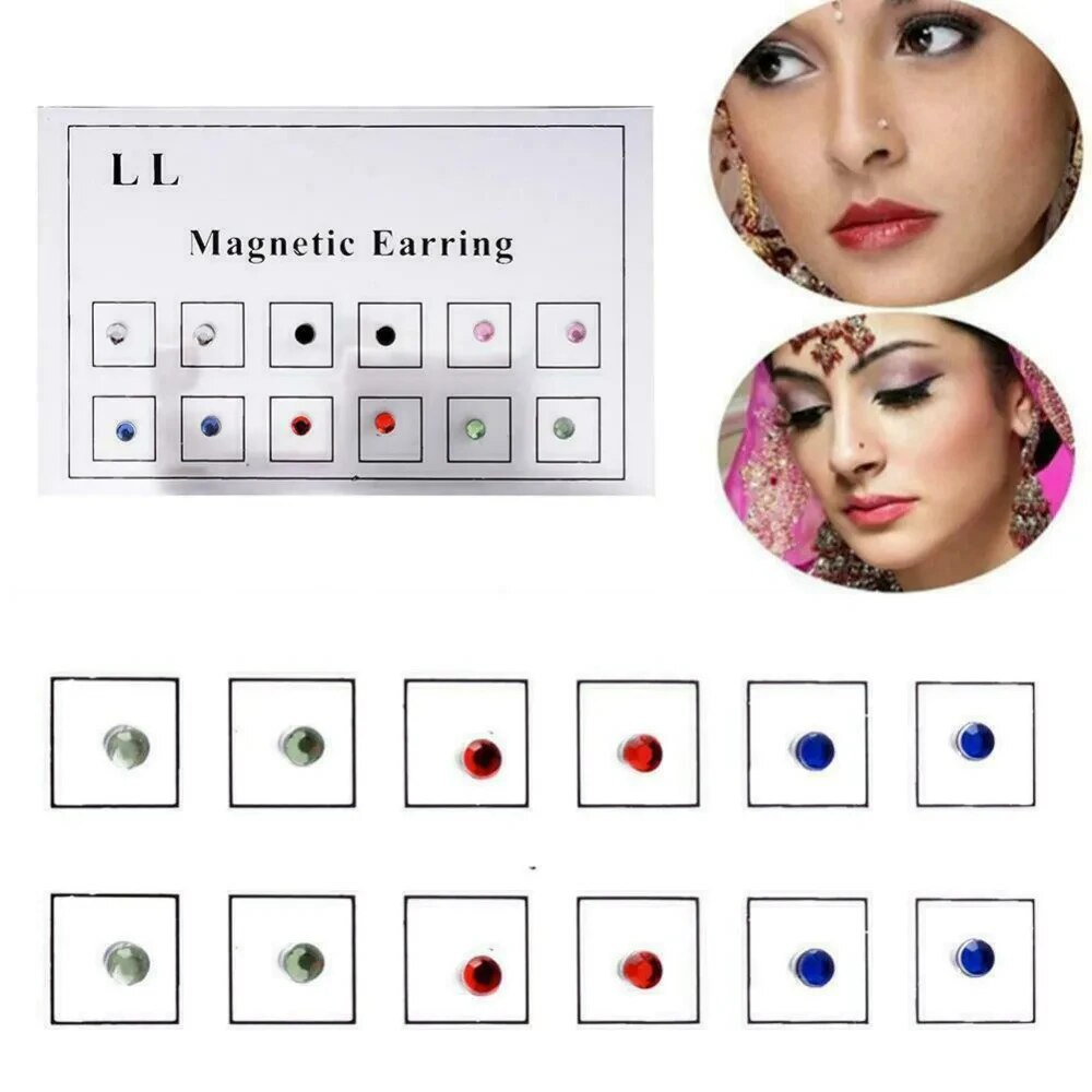 12 sztuk/karta fałszywy oszust – Body Jewelry Earrings recenzja i cena