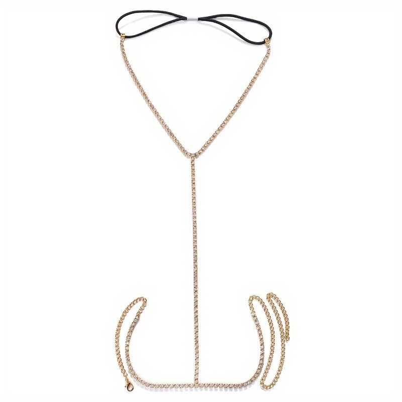 1-częściowy błyszczący łańcusz – Body Jewelry Leg Chain recenzja i cena