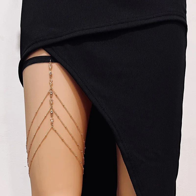 Moda letni artystyczny łańcusz – Body Jewelry Leg Chain recenzja i cena