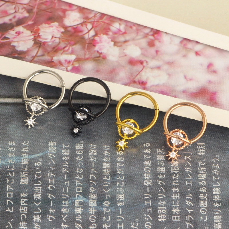 Kolczyki do przegrody nosowej, – Body Jewelry Earrings recenzja i cena