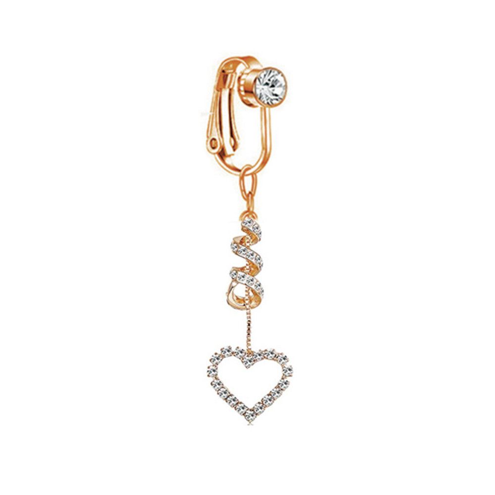 Klips na pępek, klips na chrzą – Body Jewelry Earrings recenzja i cena