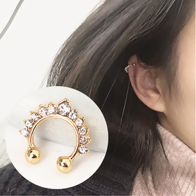 1 szt. Zacisk na nos w kształc – Body Jewelry Ear recenzja i cena