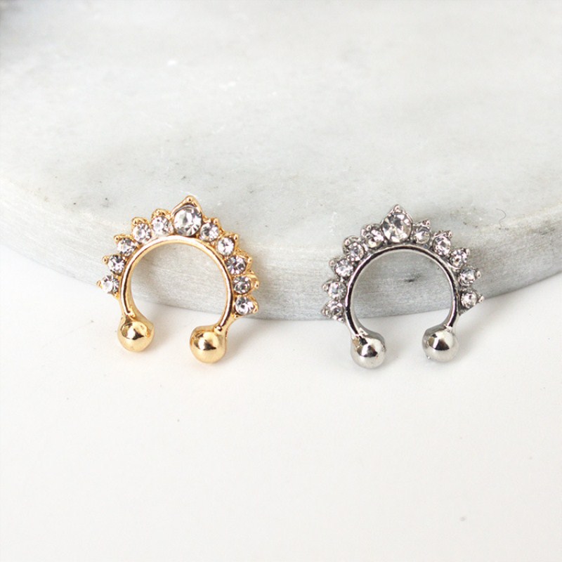 1 szt. Zacisk na nos w kształc – Body Jewelry Ear recenzja i cena