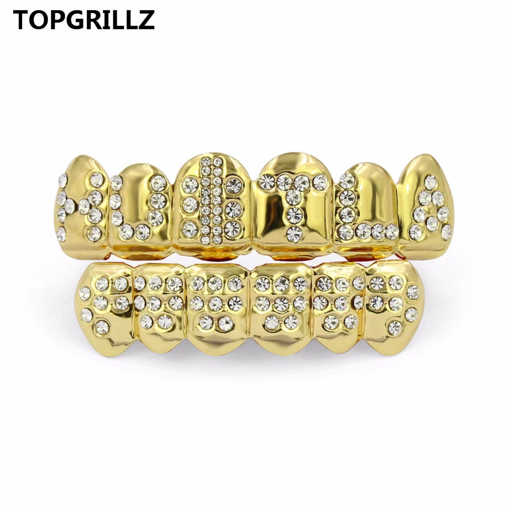 TOPGRILLZ złoty kolorowy plate – Body Jewelry Gold Plated recenzja i cena