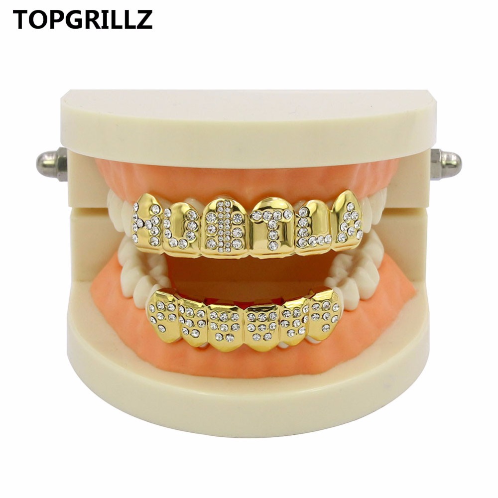 TOPGRILLZ złoty kolorowy plate – Body Jewelry Gold Plated recenzja i cena