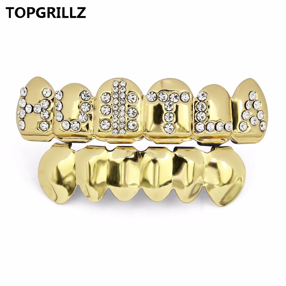 TOPGRILLZ złoty kolorowy plate – Body Jewelry Gold Plated recenzja i cena