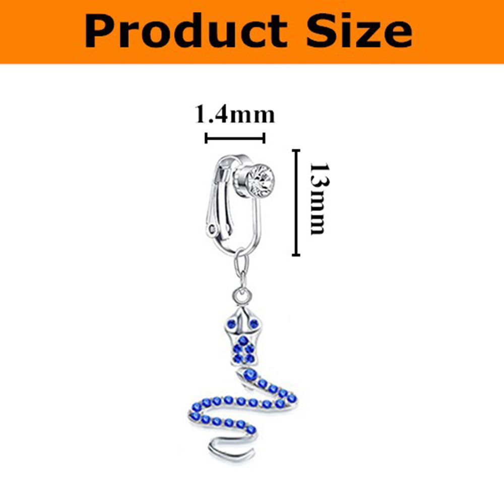 Klipsy w kształcie motyla, kol – Body Jewelry Earrings recenzja i cena