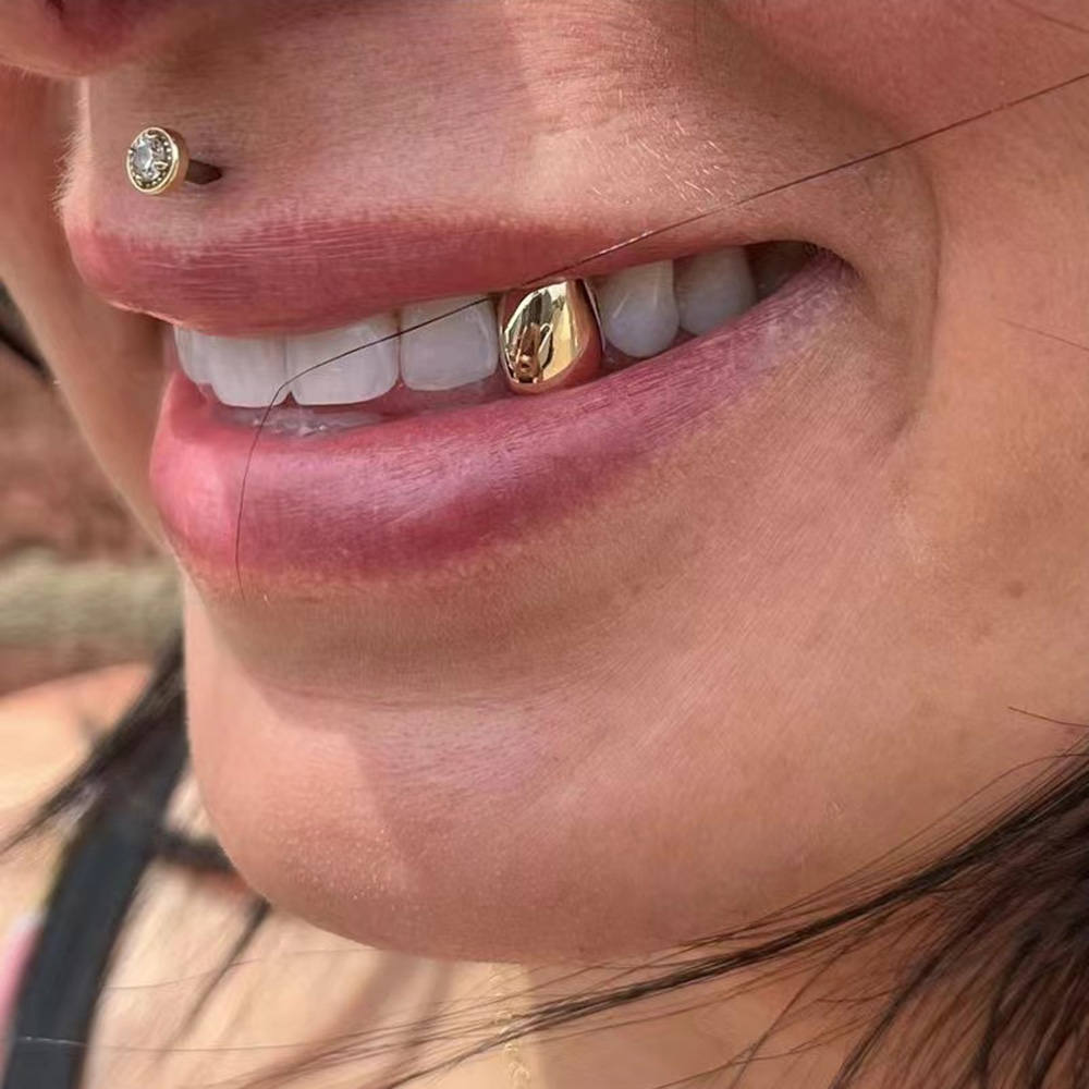 RACHELZ HipHop Classic Single  – Body Jewelry Gold Plated recenzja i cena