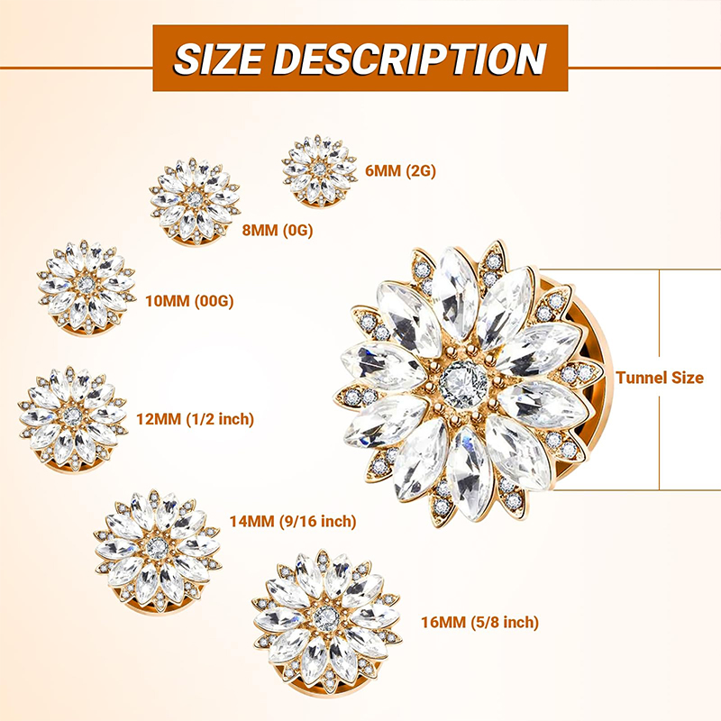 Zatyczki i tunele do uszu z cy – Body Jewelry Earrings recenzja i cena
