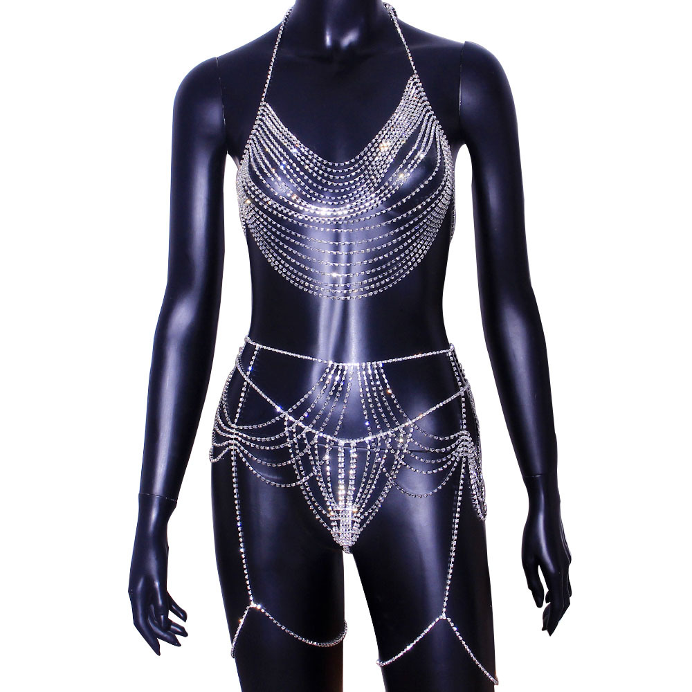 Seksowny łańcuszek na talię kr – Body Jewelry Bra recenzja i cena