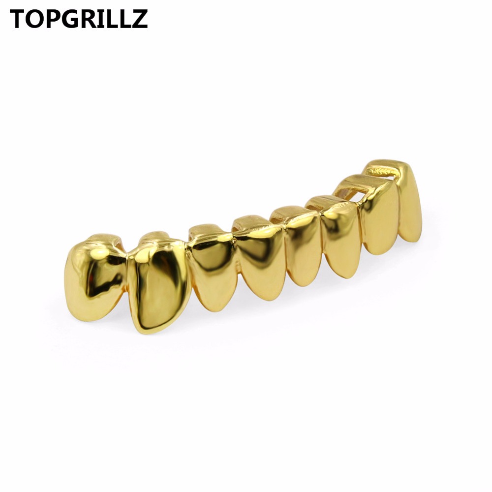 TOPGRILLZ żółty złoty kolorowy – Body Jewelry Gold Plated recenzja i cena