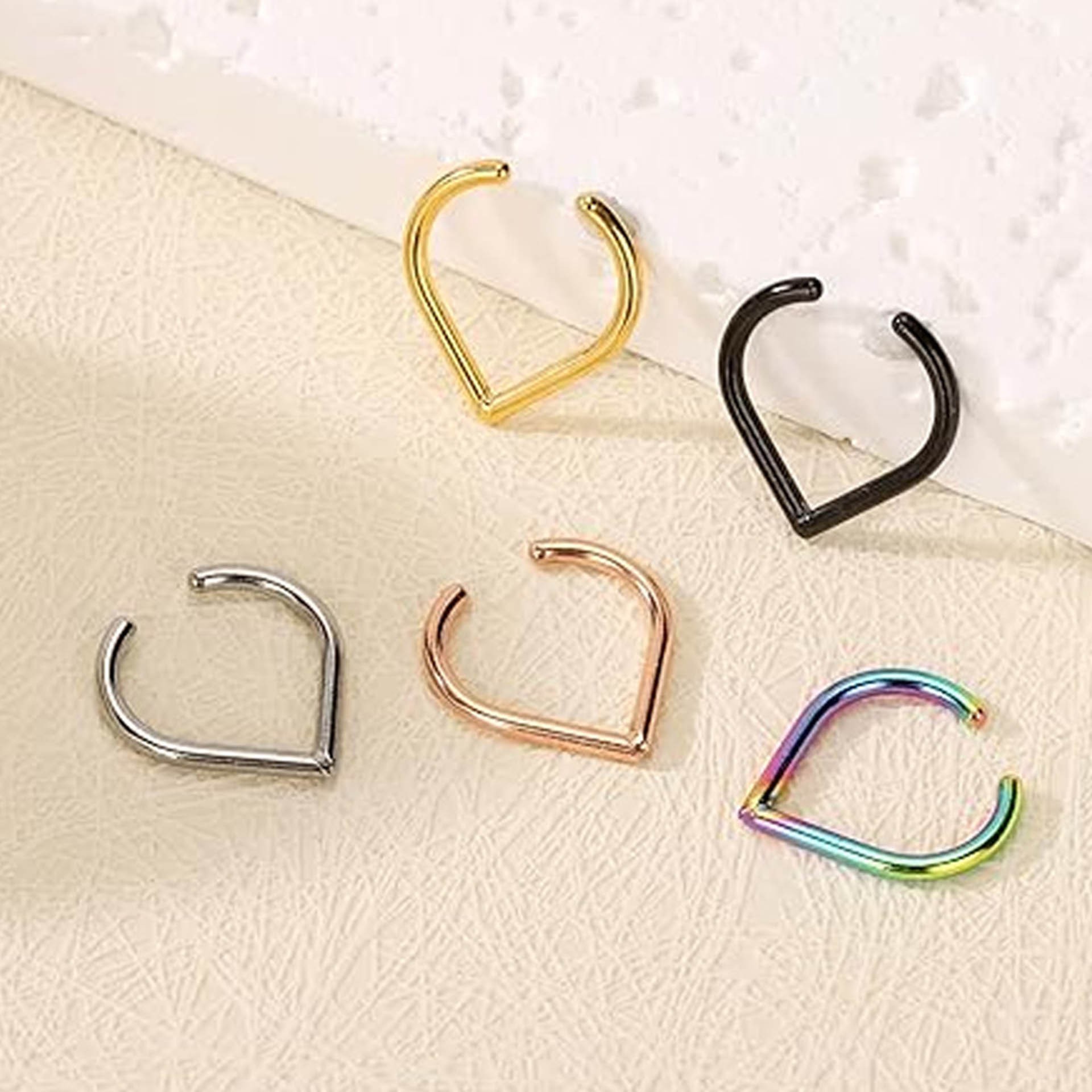 5 szt. Zestaw sztucznych kolcz – Body Jewelry Ear recenzja i cena