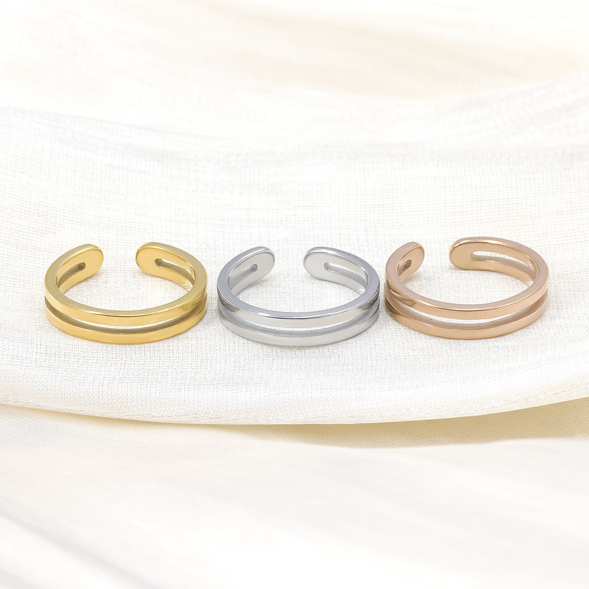 Regulowany podwójny pierścione – Body Jewelry Rings recenzja i cena