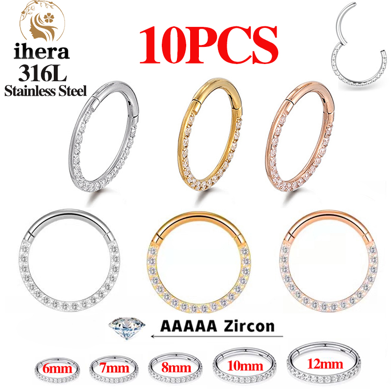 1/10 SZT. Pierścienie do nosa  – Body Jewelry Earrings recenzja i cena