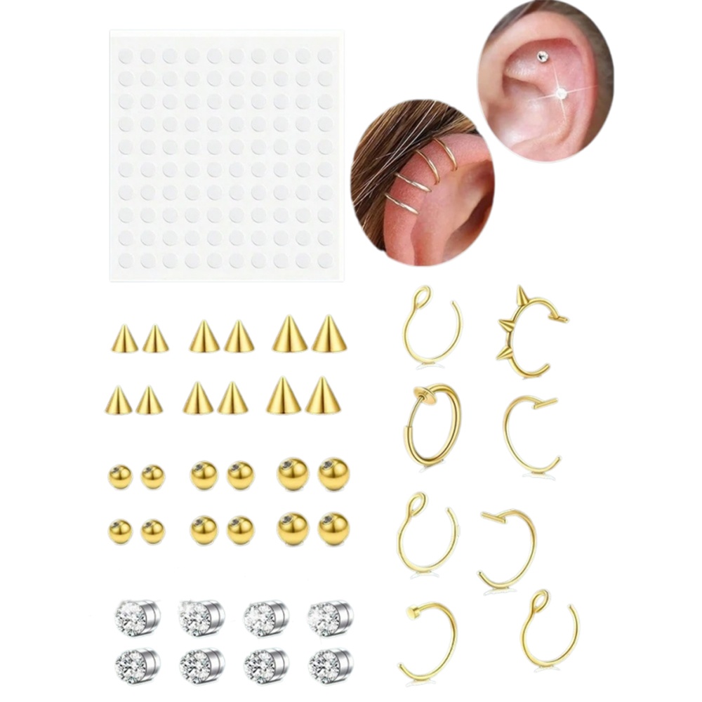 Fałszywe kolczyki do nosa, fał – Body Jewelry Rings recenzja i cena