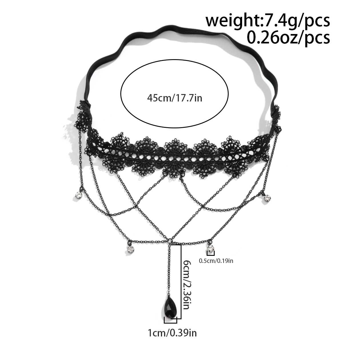 Ingemark Boho Elastic Band Bla – Body Jewelry Leg Chain recenzja i cena