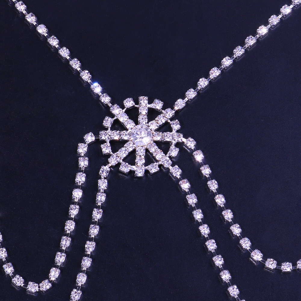 Modne boże narodzenie śnieżynk – Body Jewelry Leg Chain recenzja i cena