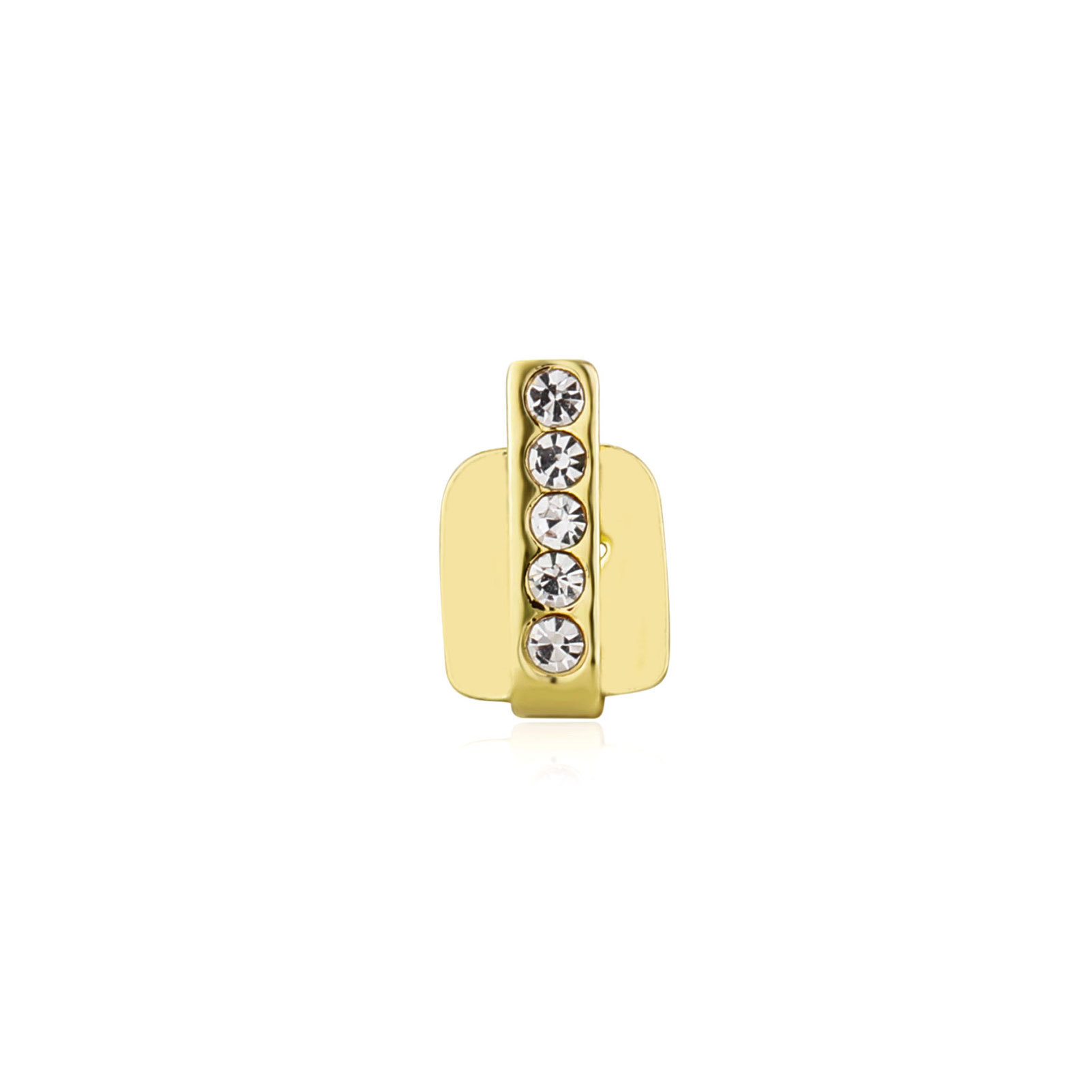 RACHELZ Hip Hop Pojedynczy pio – Body Jewelry Gold Plated recenzja i cena