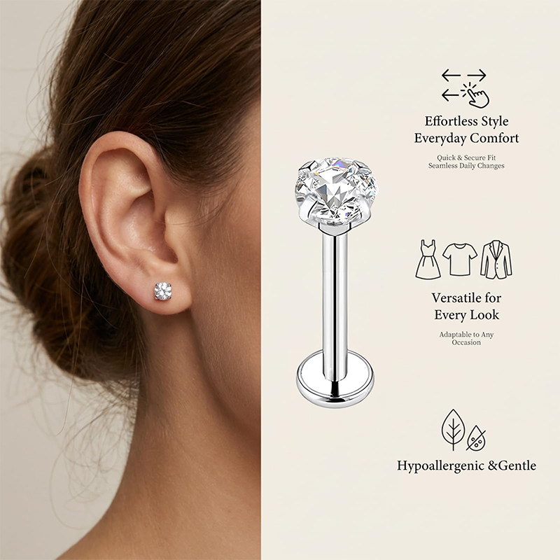 Kolczyki do nosa, przegrody no – Body Jewelry Earrings recenzja i cena